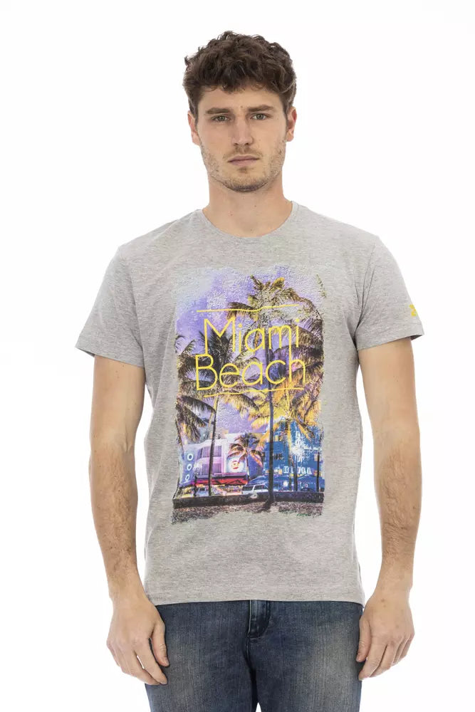 Trussardi Action Grå Bomull Herr T-shirt