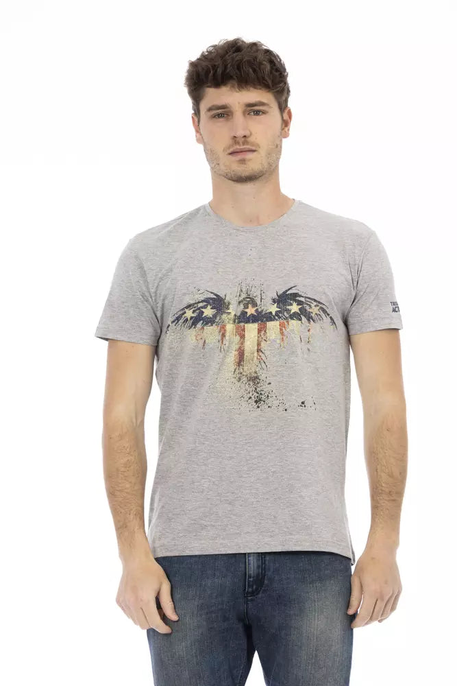 Trussardi Action Grå Bomull Herr T-shirt