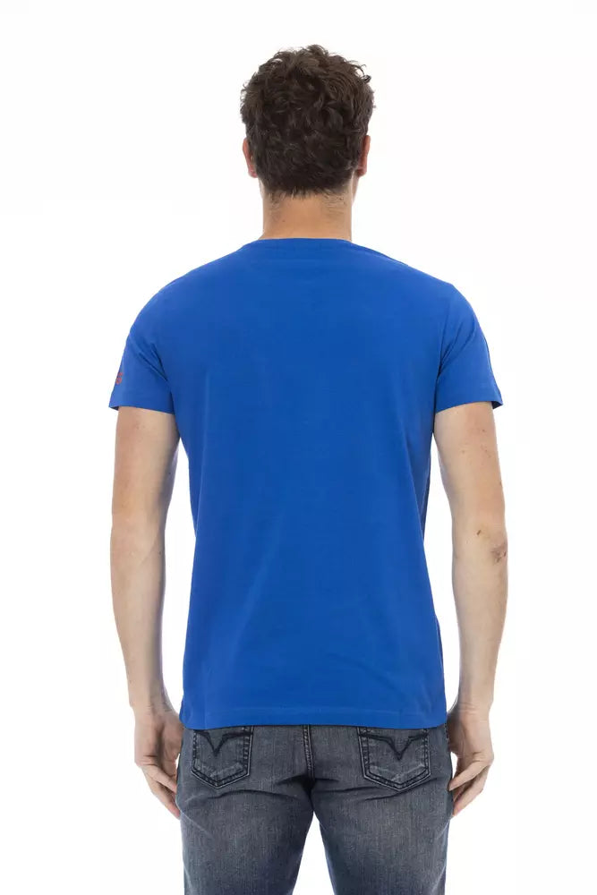 Trussardi Action Blå Bomull Herr T-shirt