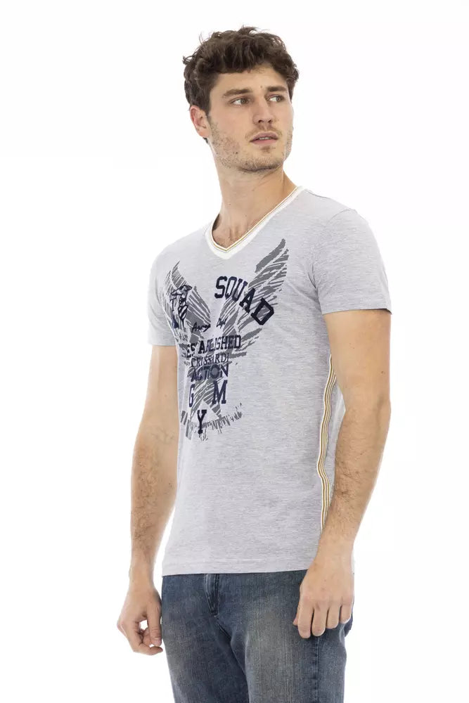 Trussardi Action Grå Bomull Herr T-shirt