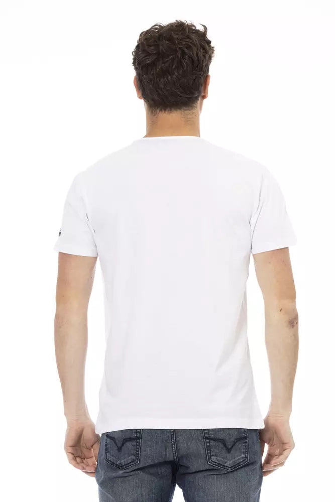 Trussardi Action Vit Bomull Herr T-shirt
