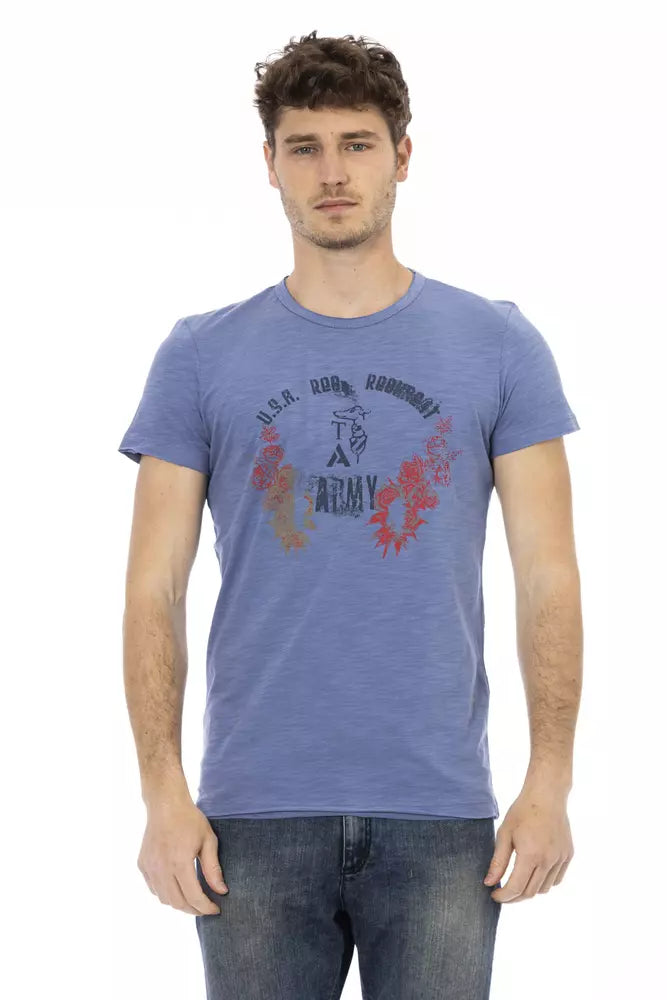 Trussardi Action Blå Bomull Herr T-shirt