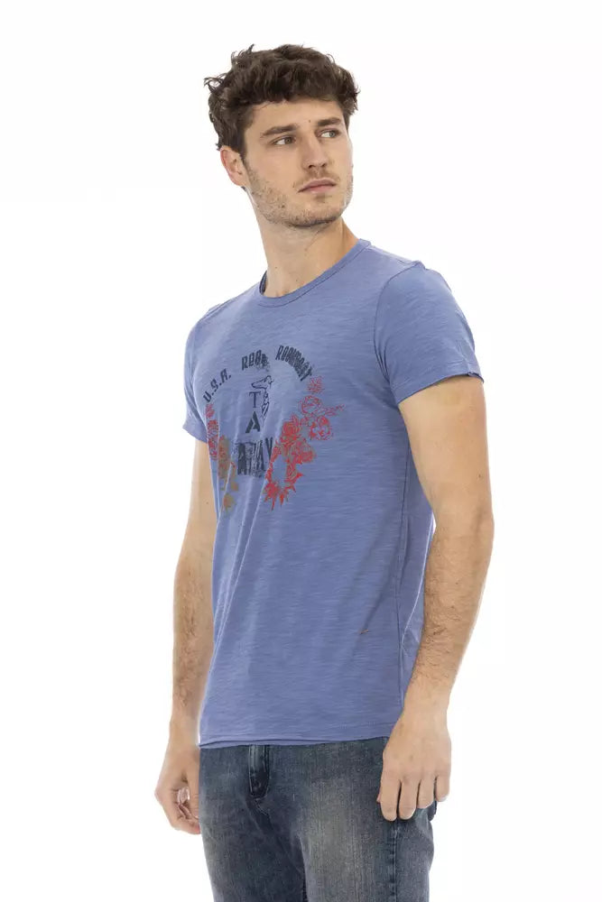 Trussardi Action Blå Bomull Herr T-shirt