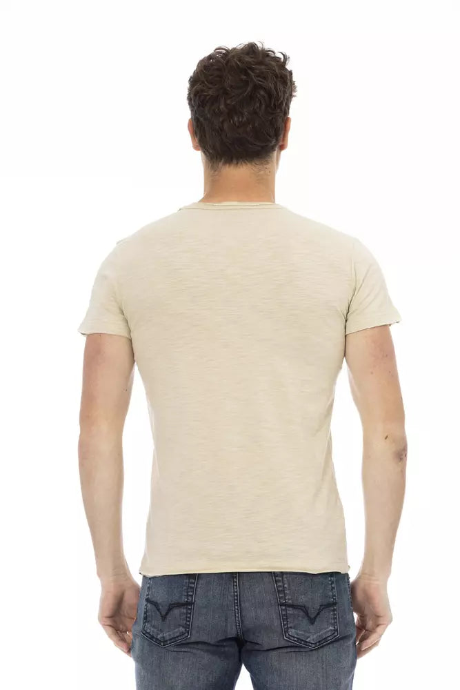 Trussardi Action Beige Bomull Herr T-shirt