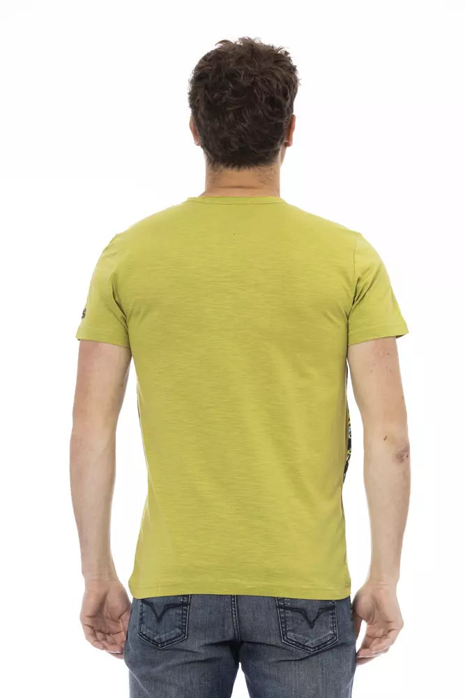 Trussardi Action Grön Bomull Herr T-shirt