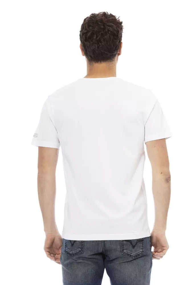 Trussardi Action Vit Bomull Herr T-shirt