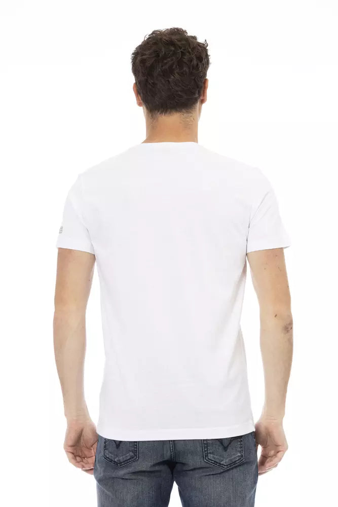 Trussardi Action Vit Bomull Herr T-shirt