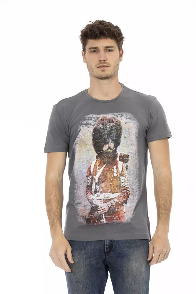 Trussardi Action Grå Bomull Herr T-shirt