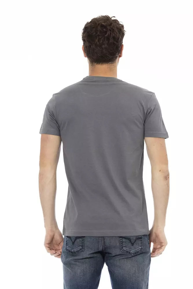 Trussardi Action Grå Bomull Herr T-shirt
