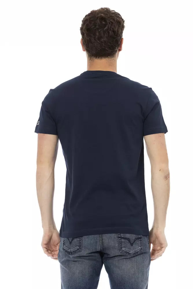 Trussardi Action Blå Bomull Herr T-shirt