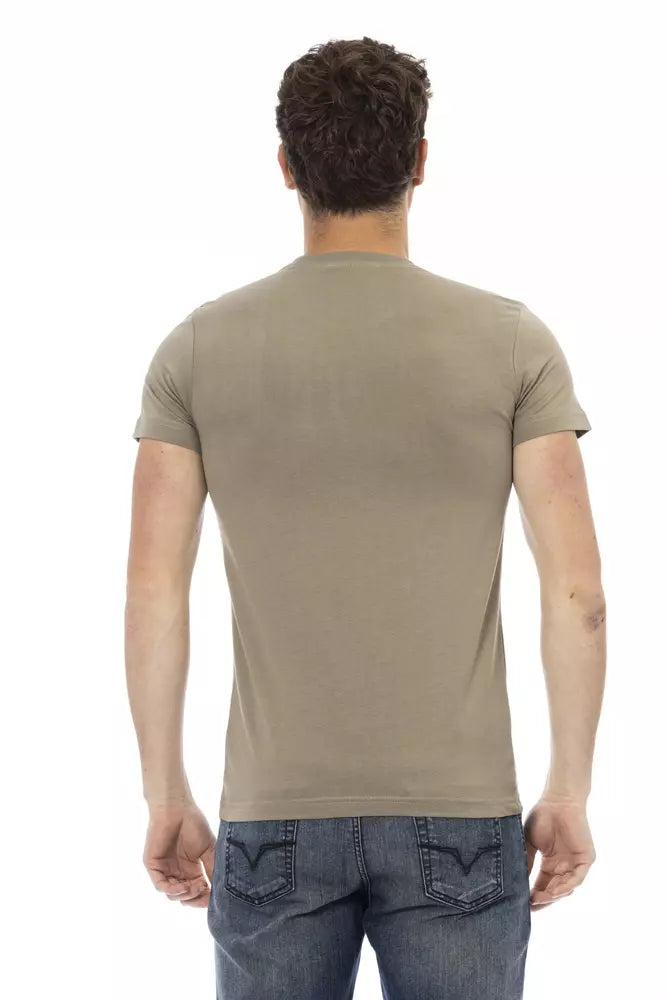 Trussardi Action Grön Bomull Herr T-shirt