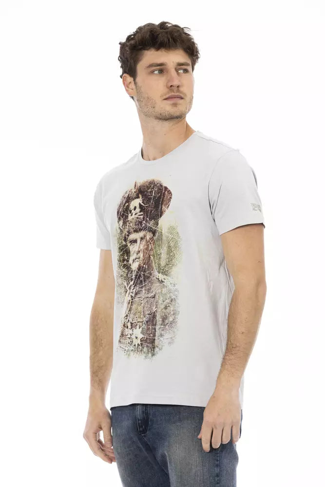 Trussardi Action Grå Bomull Herr T-shirt