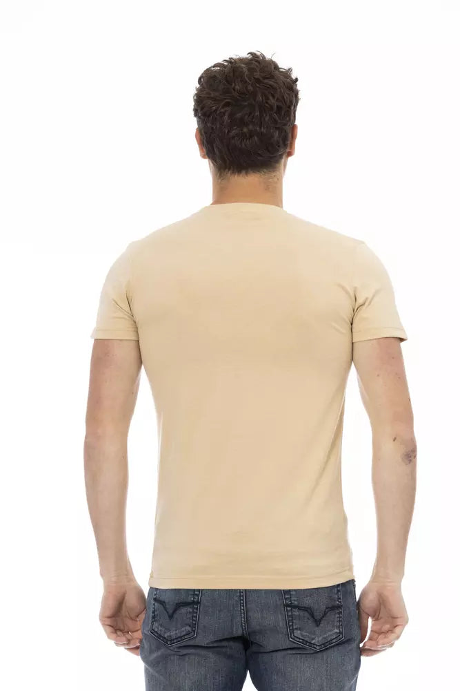 Trussardi Action Beige Bomull Herr T-shirt