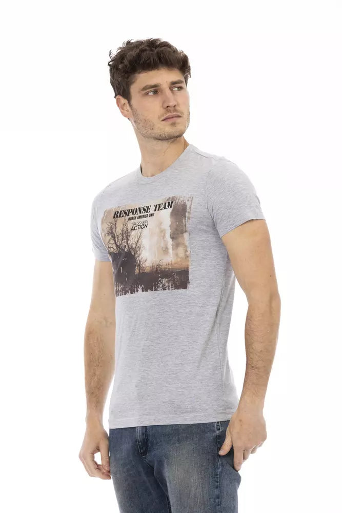 Trussardi Action Grå Bomull Herr T-shirt