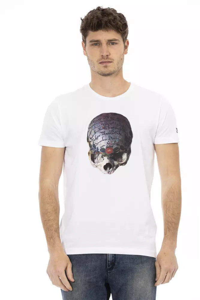 Trussardi Action Vit Bomull Herr T-shirt