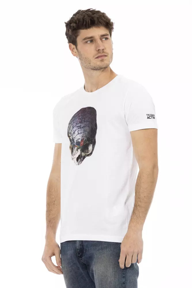 Trussardi Action Vit Bomull Herr T-shirt