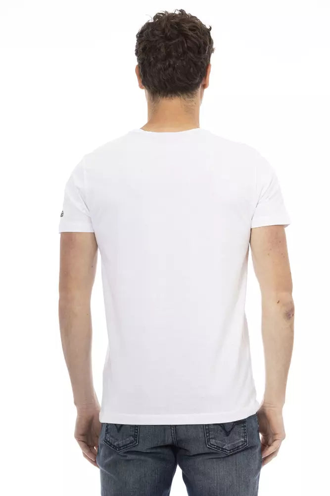 Trussardi Action Vit Bomull Herr T-shirt