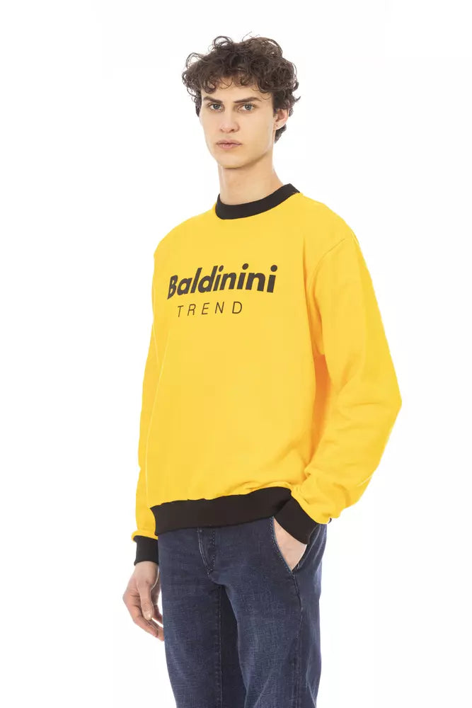 Baldinini Trend gul bomullsgenser for menn