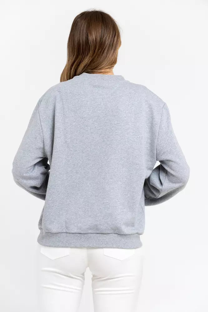 Trussardi grå bomullsgenser til dame