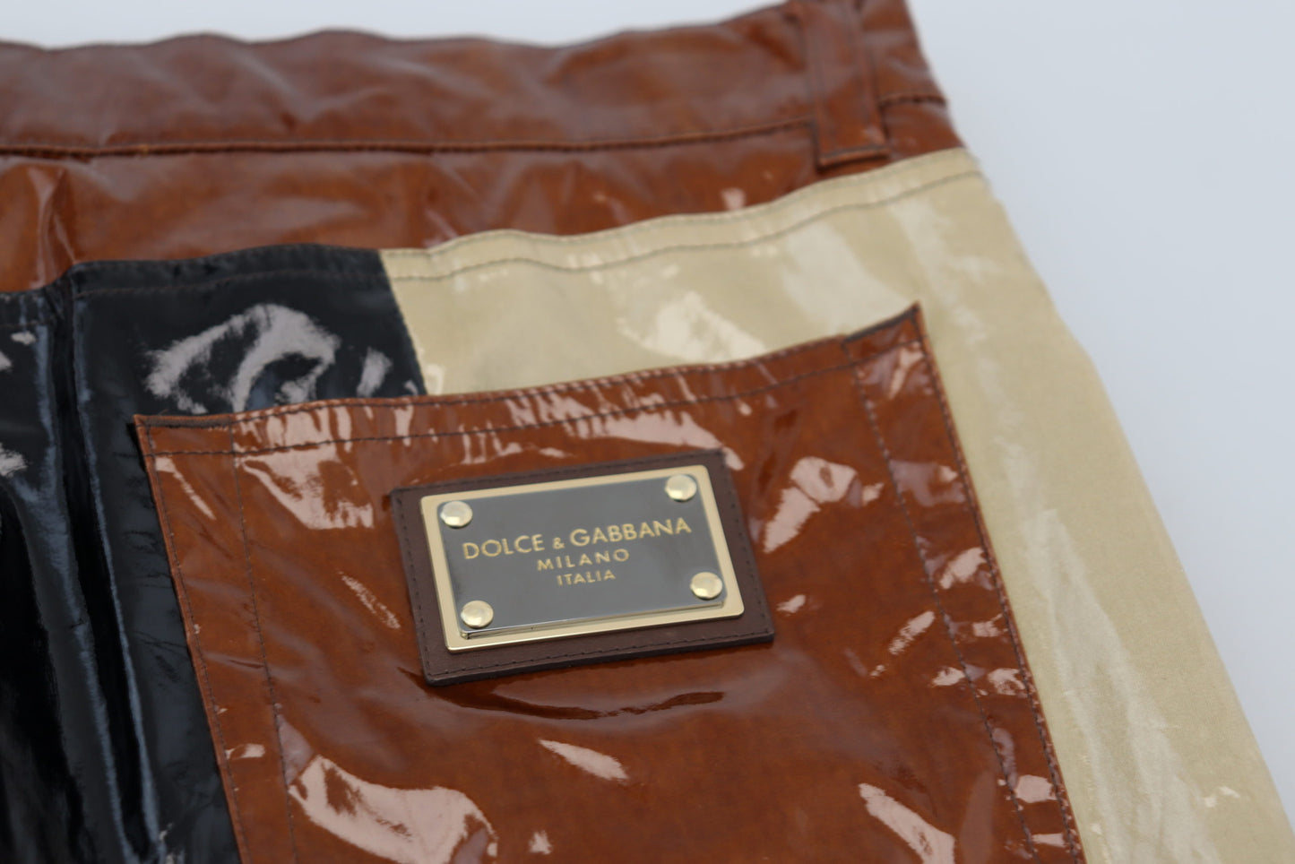 Dolce & Gabbana Flerfärgade Shining Slim Fit Herrjeans