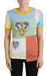 Dolce & Gabbana Multicolor Cotton DG Love Patchwork
