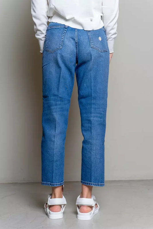 Don The Fuller blå bomullsjeans for kvinner