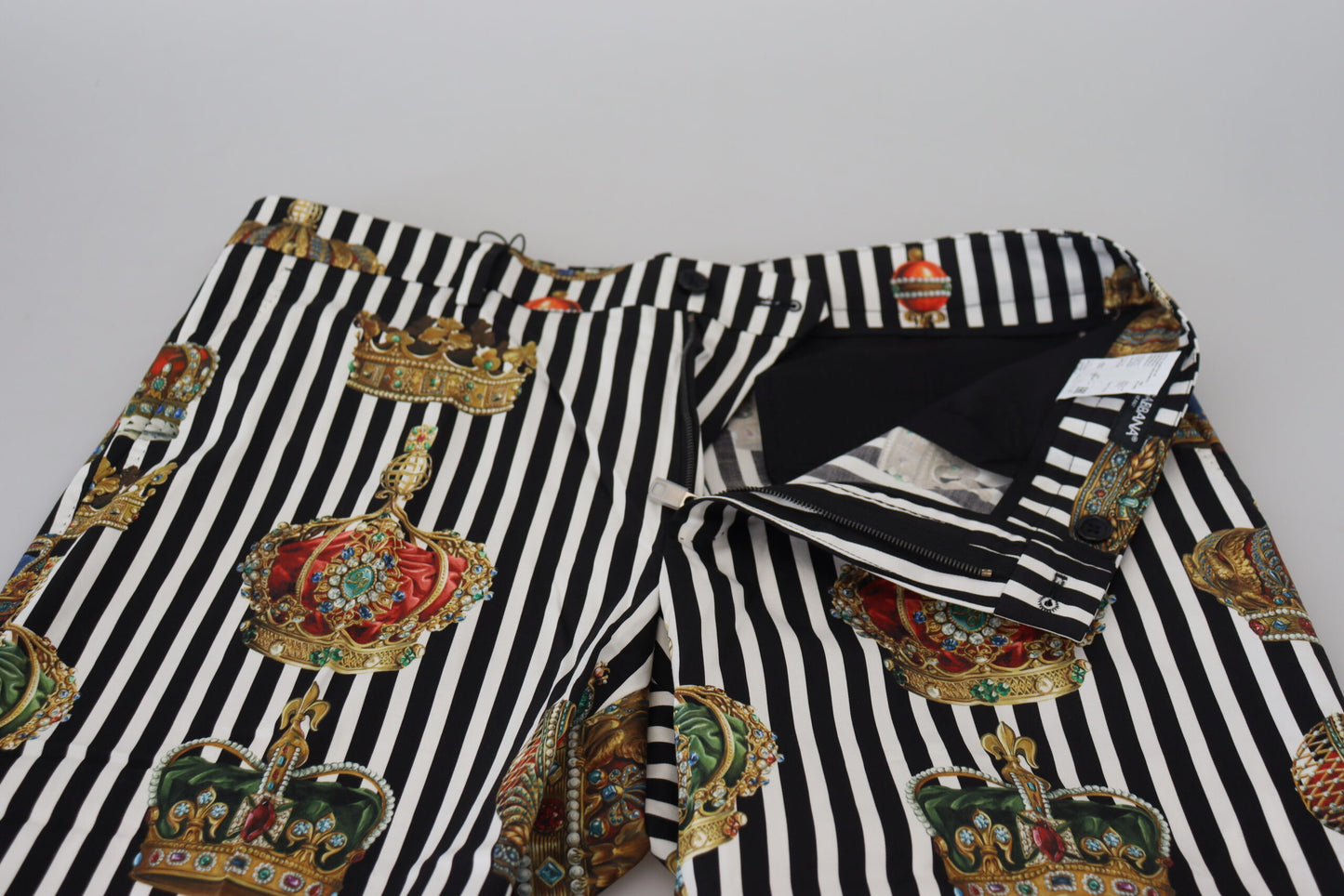 Dolce & Gabbana Vita Bomullsbyxor med Stretchkrona