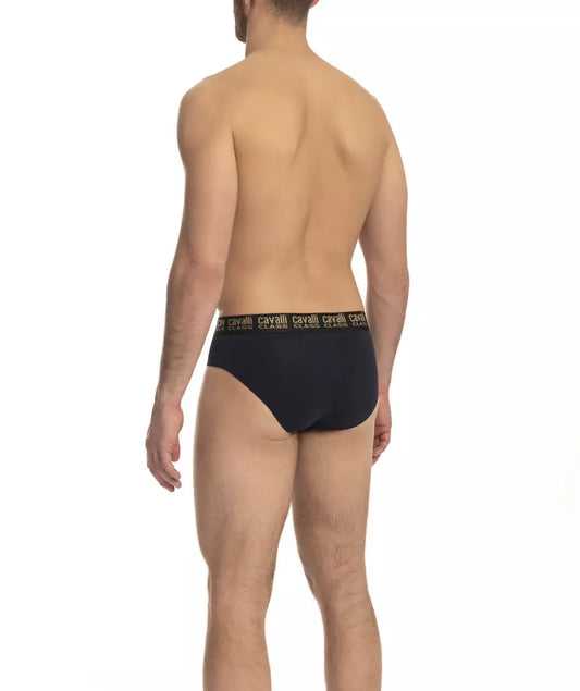 Cavalli Class Blå Bomull Herrkalsonger