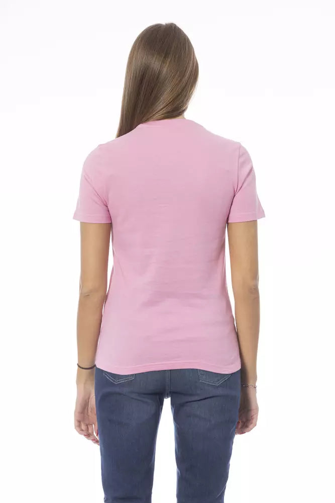 Baldinini Trend Flerfärgad Bomull Dam T-shirt