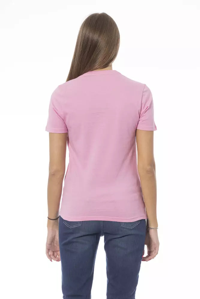 Baldinini Trend Flerfärgad Bomull Dam T-shirt