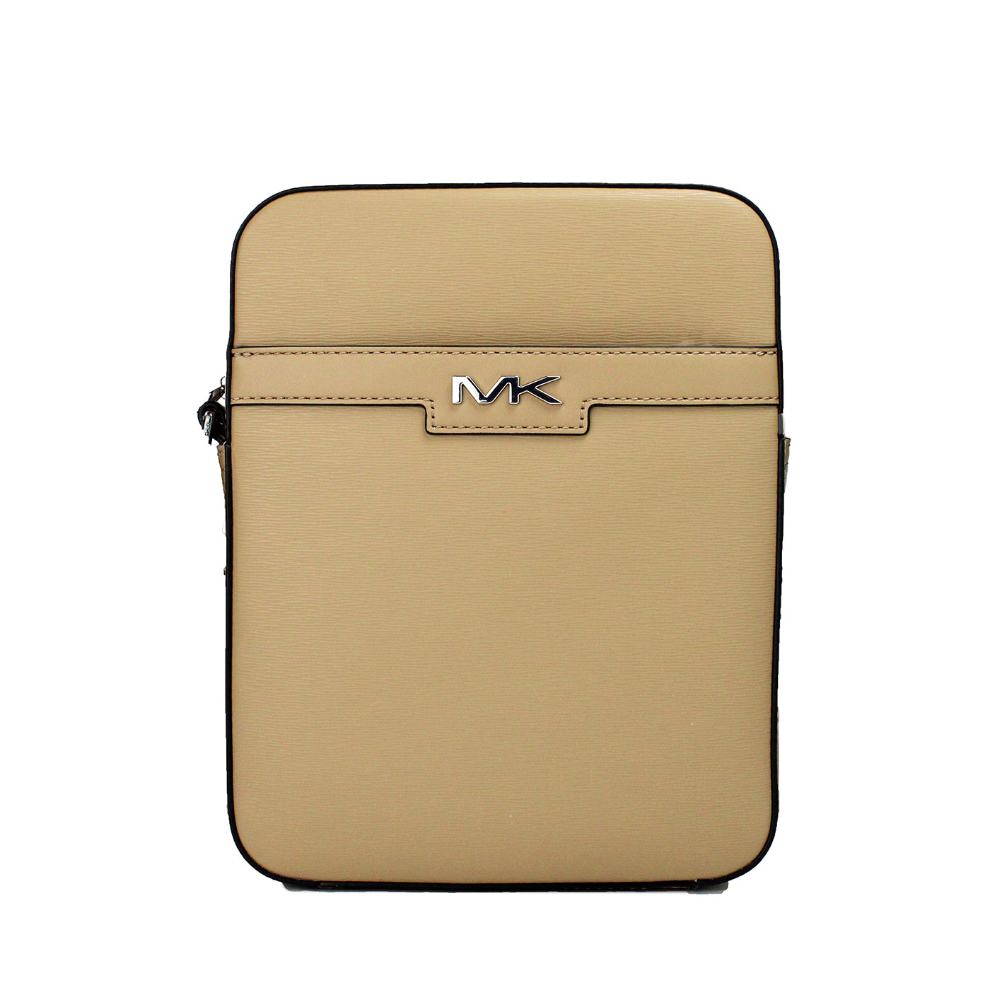 Cooper Medium Kamelfarget Skinnveske med Kryssfiberkant