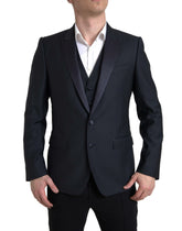 Dolce & Gabbana Blue 2 Piece Single Breasted MARTINI Suit