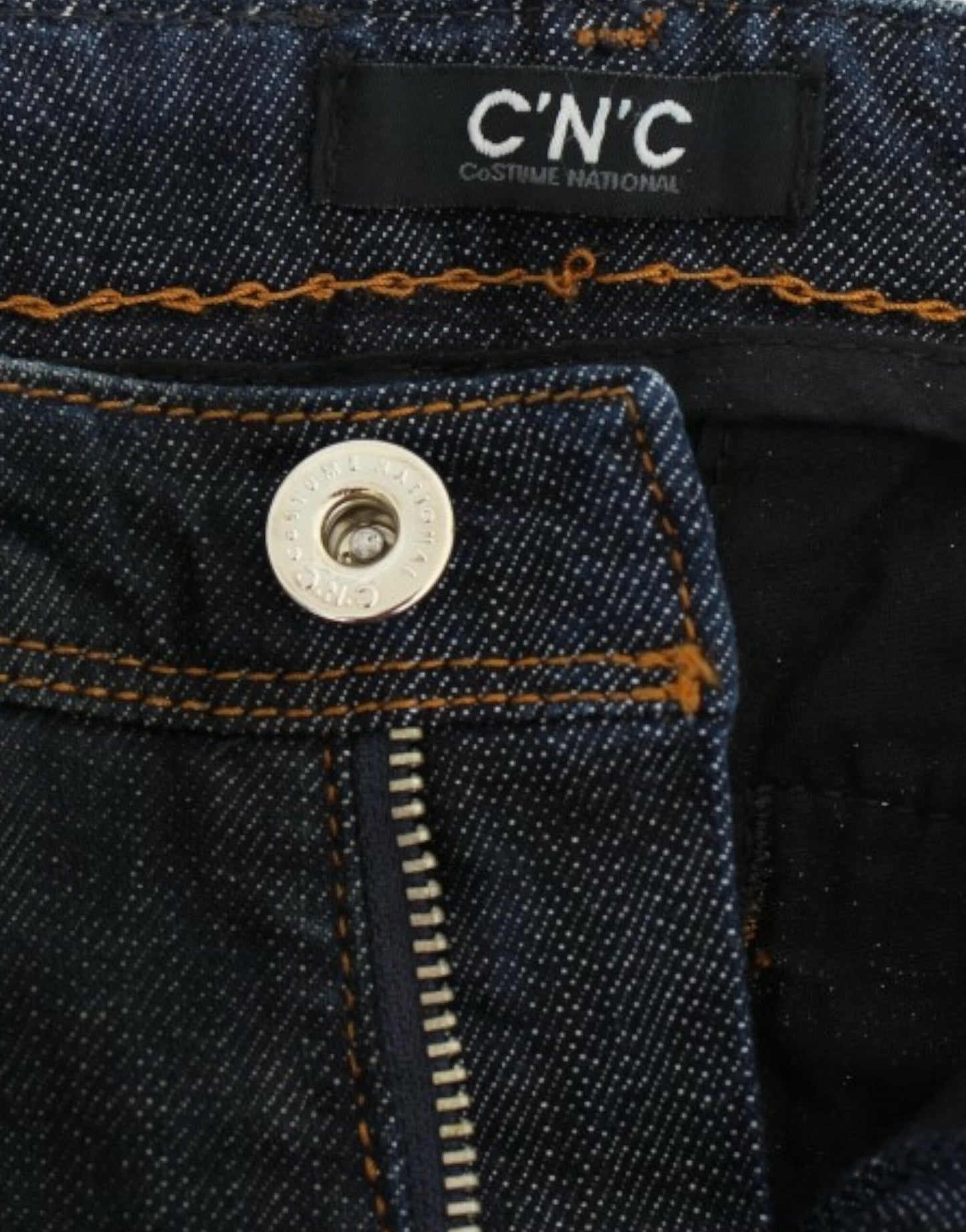 Costume National Blå Slim Fit Jeans