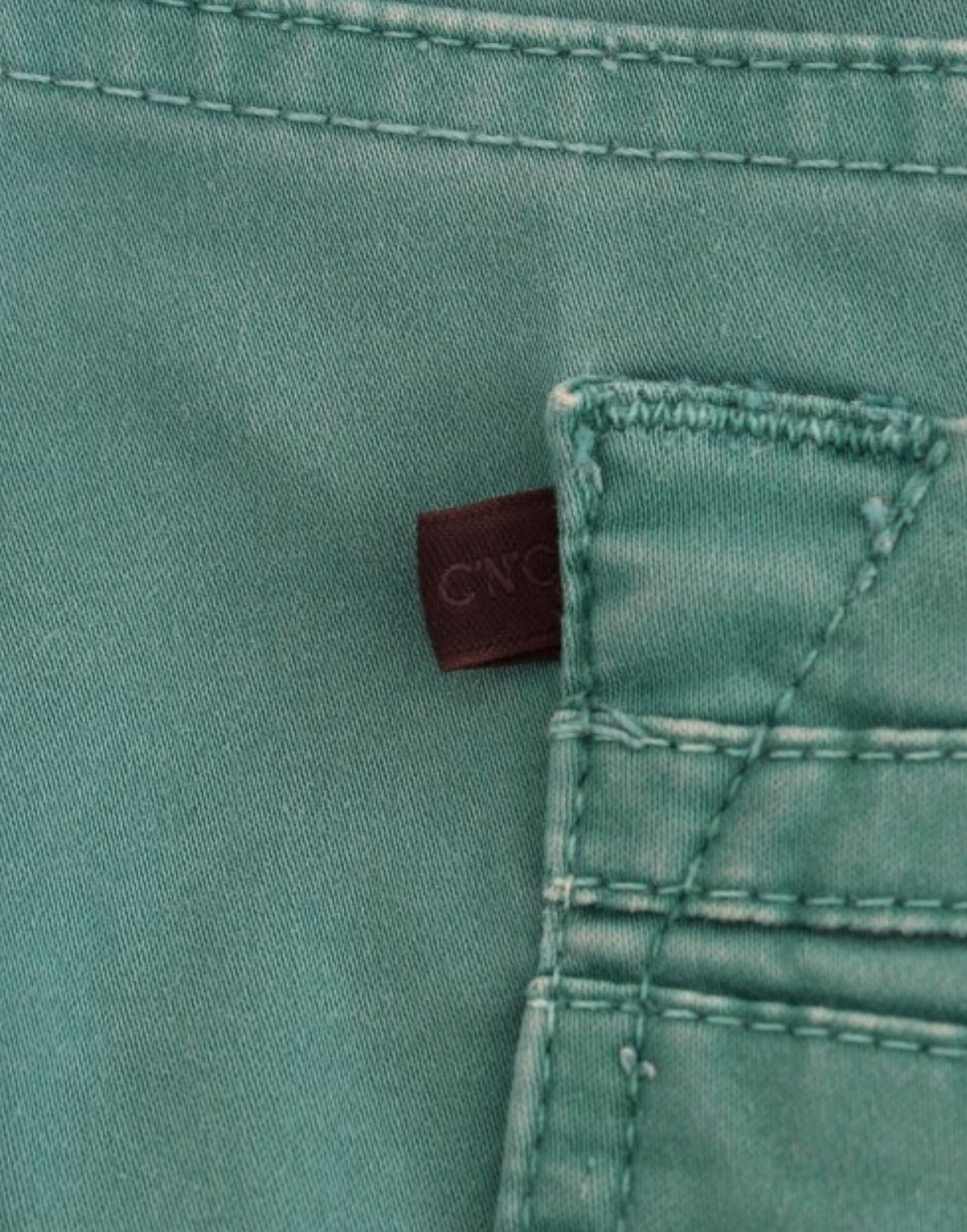 Costume National gröna raka jeans
