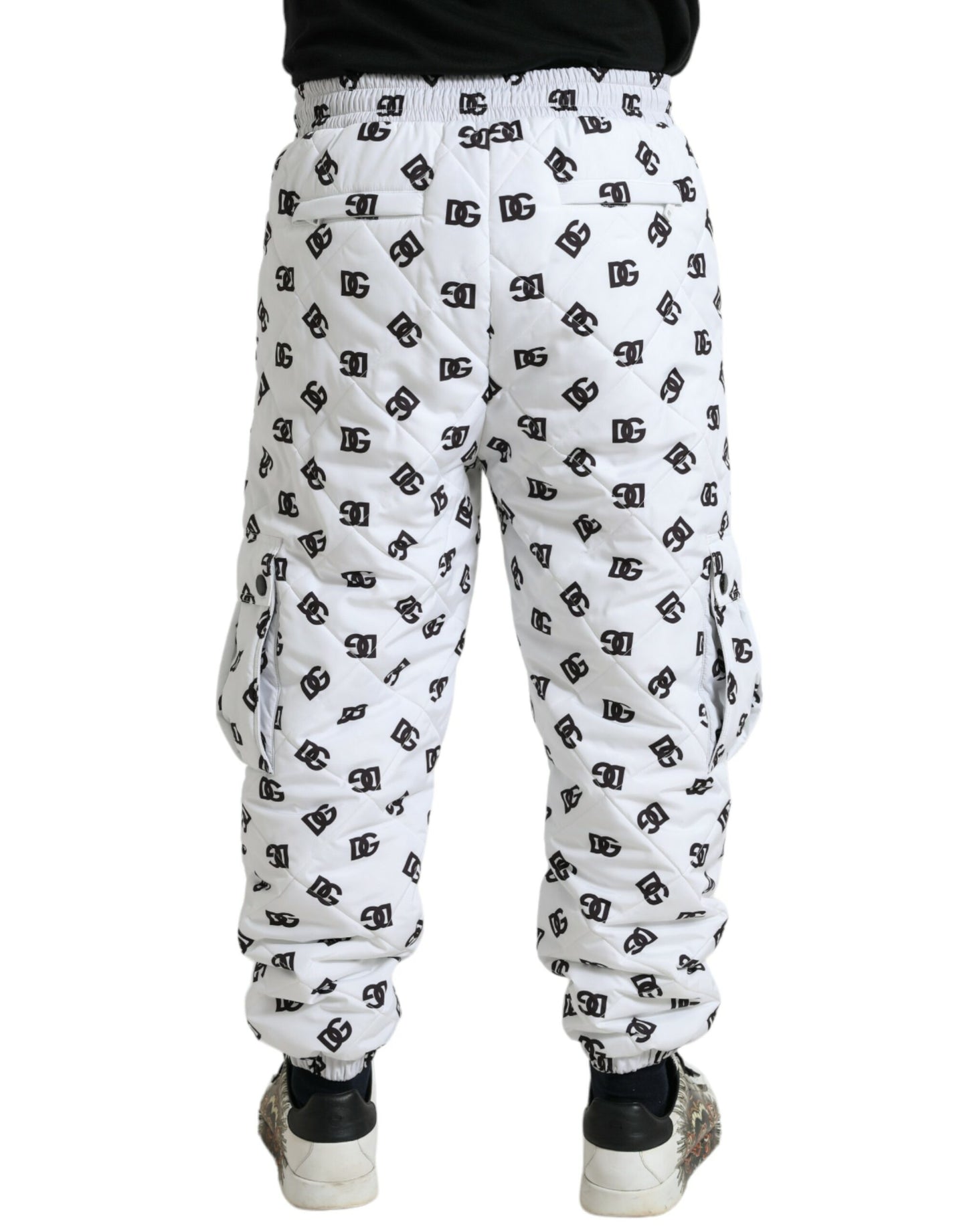 Dolce & Gabbana Vita Logotyp DG Tryck Herr Joggingbyxor