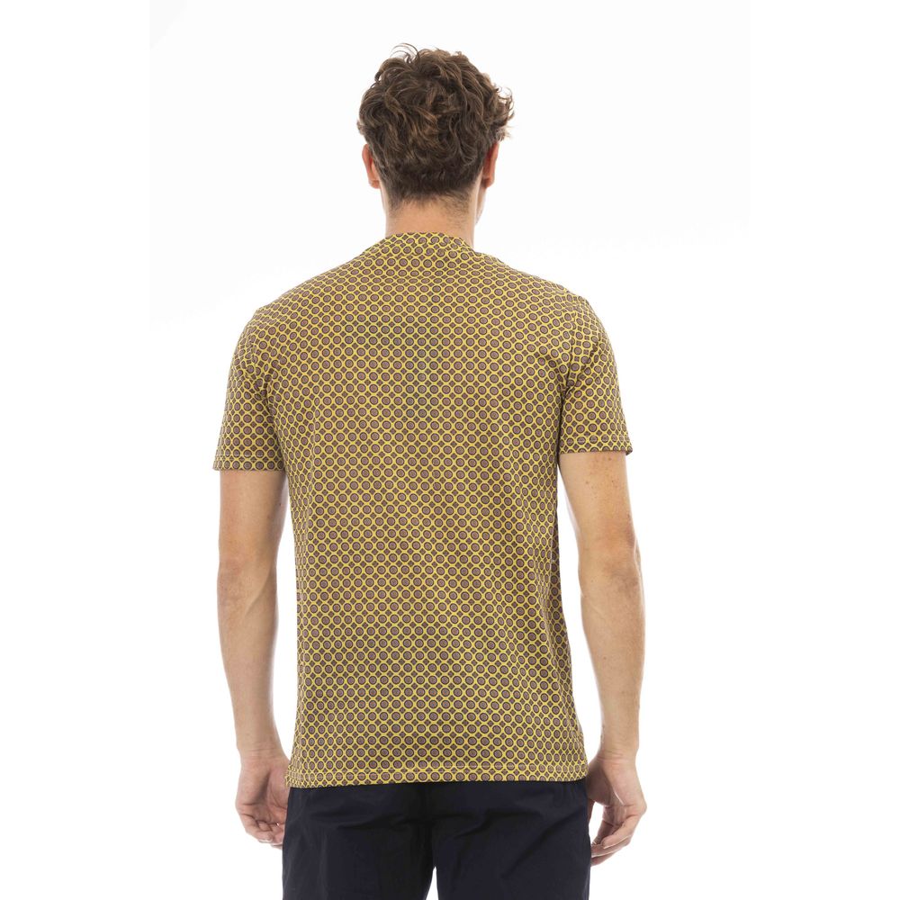Baldinini Trend Grå Bomull Herr T-shirt