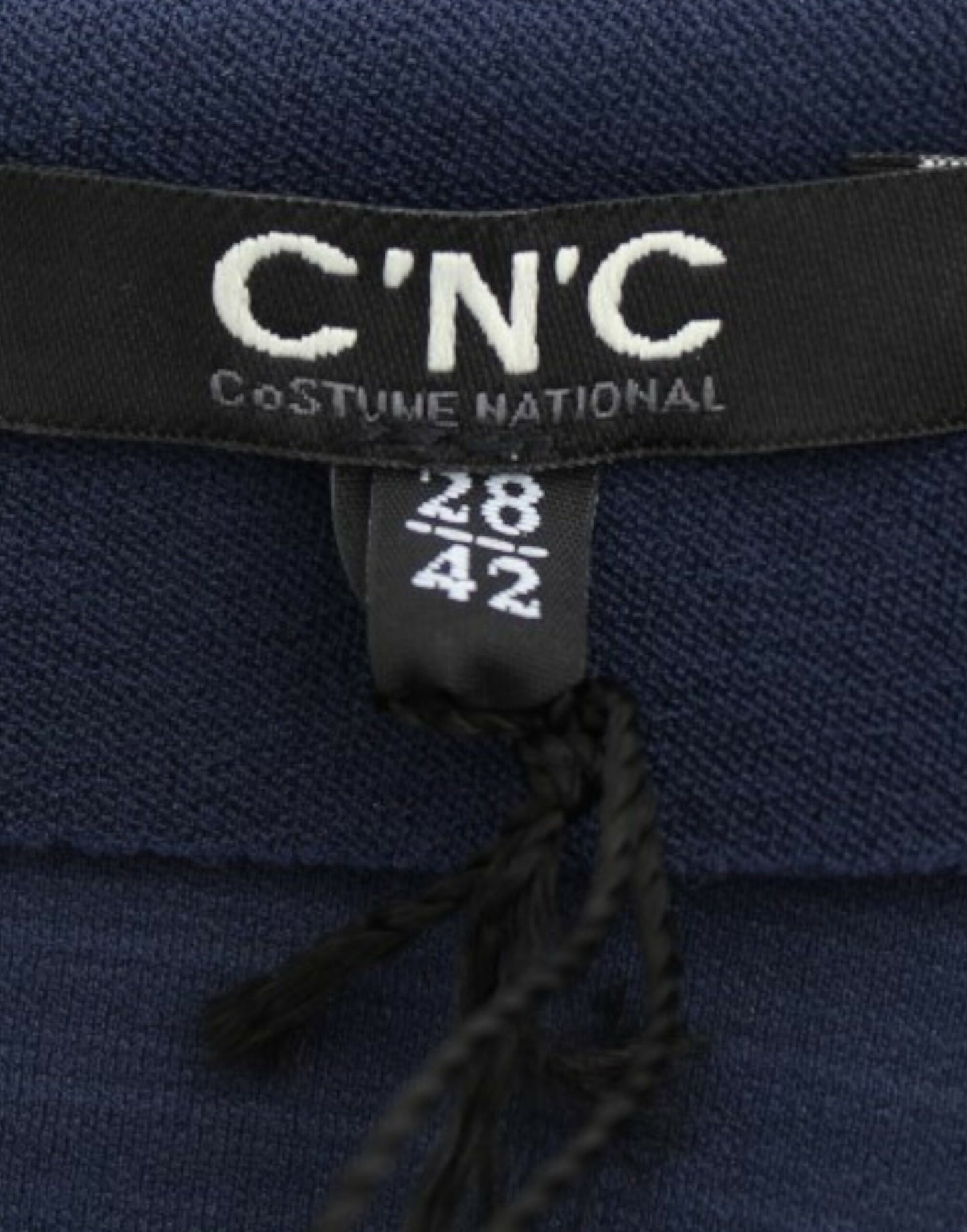 Costume National Blå nylonminikjol