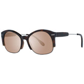 Serengeti Brown Acetate & Metal Sunglasses