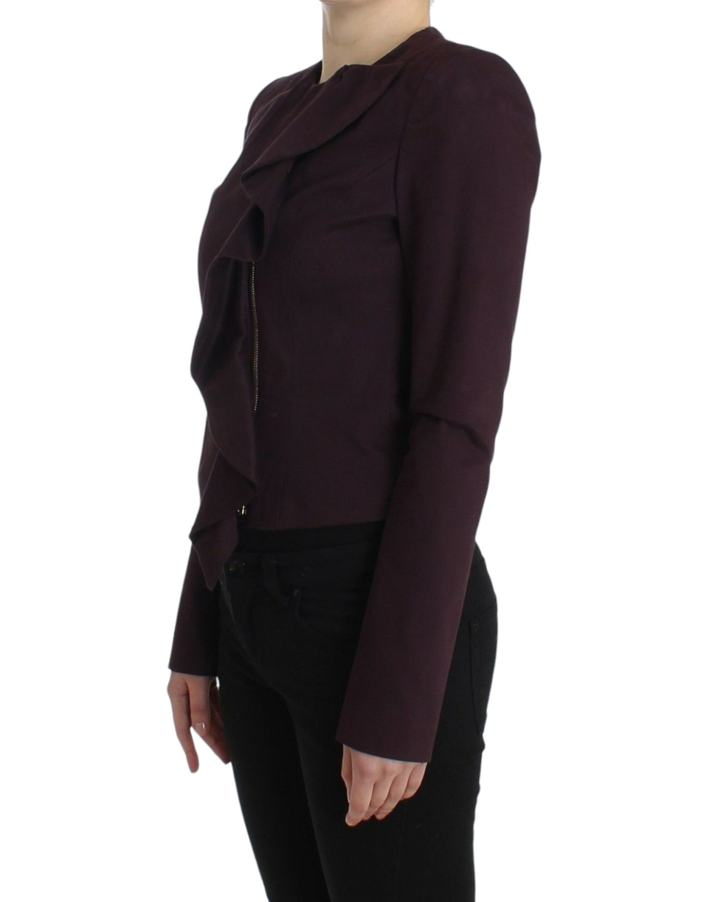 GF Ferre Lilla Ruched Jakke Frakk Blazer Kort