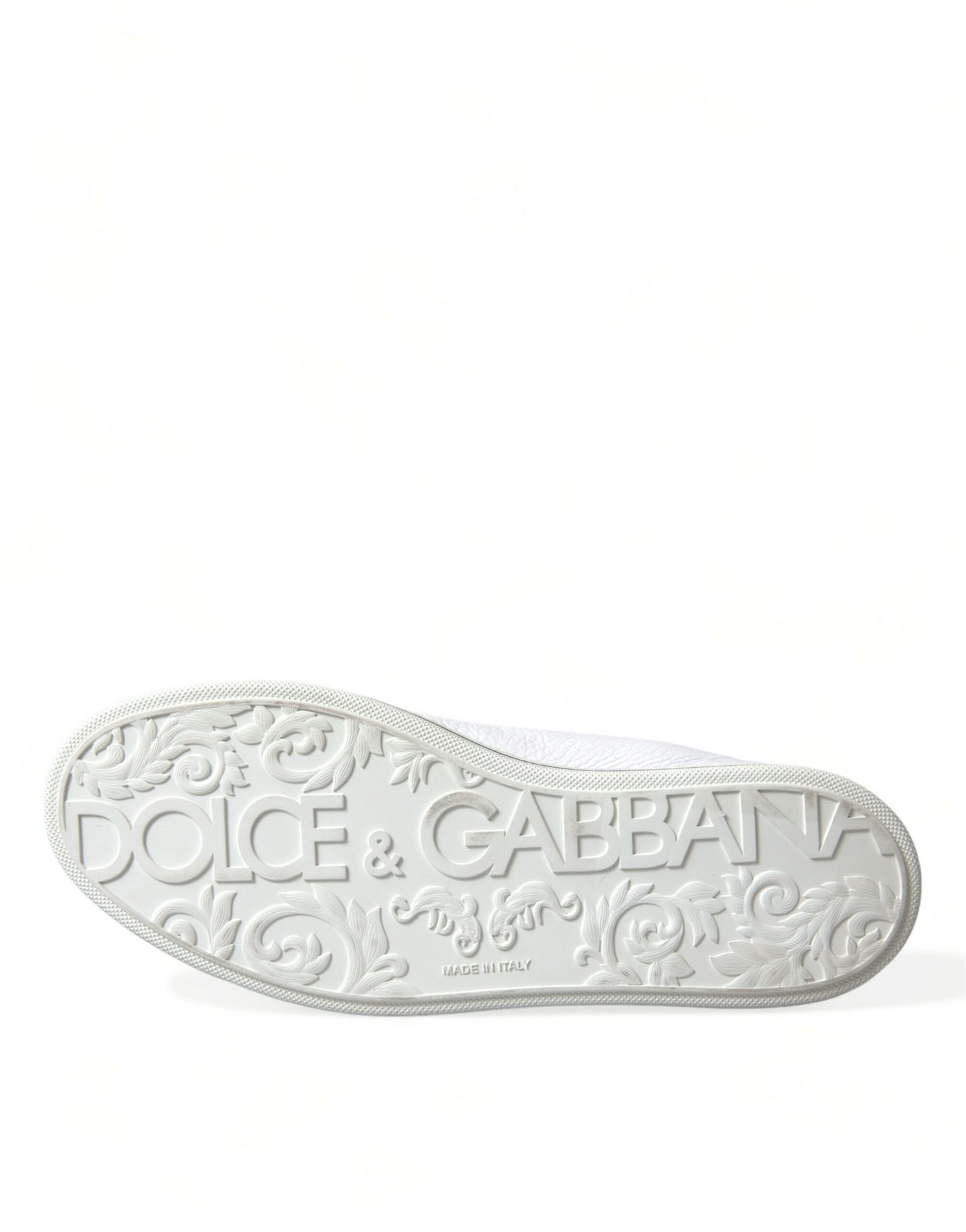 Dolce & Gabbana Hvite Saint Tropez Høye Sneakers Herresko
