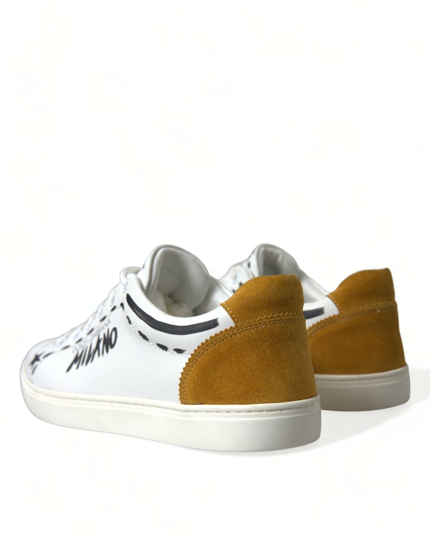Dolce & Gabbana Vita Läder LOVE Milano Herr Sneakers Skor