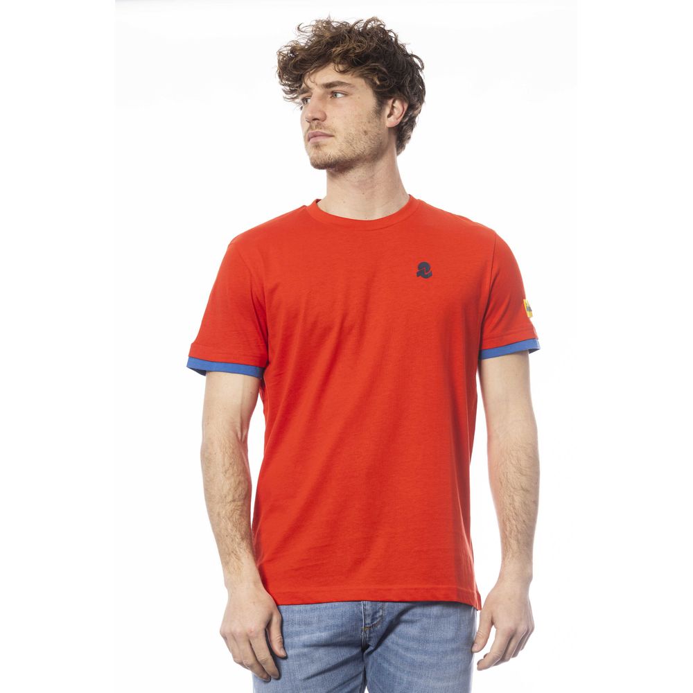 Invicta Röd Bomull Herr T-shirt