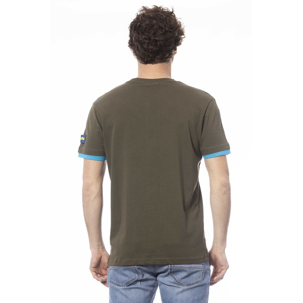 Invicta Grön Bomull Herr T-shirt