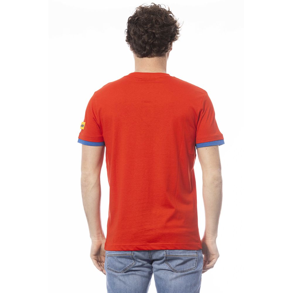 Invicta Röd Bomull Herr T-shirt