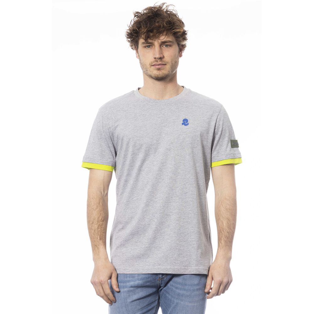 Invicta Grå Bomull Herr T-shirt