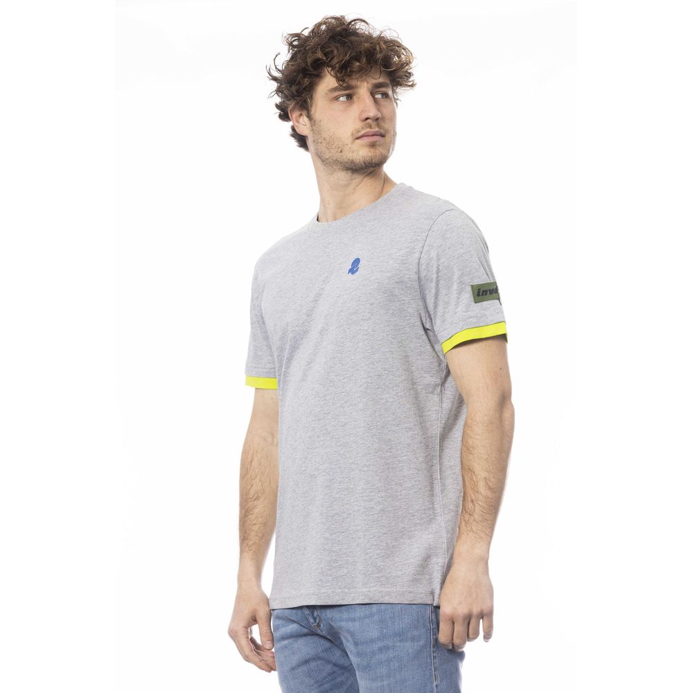 Invicta Grå Bomull Herr T-shirt