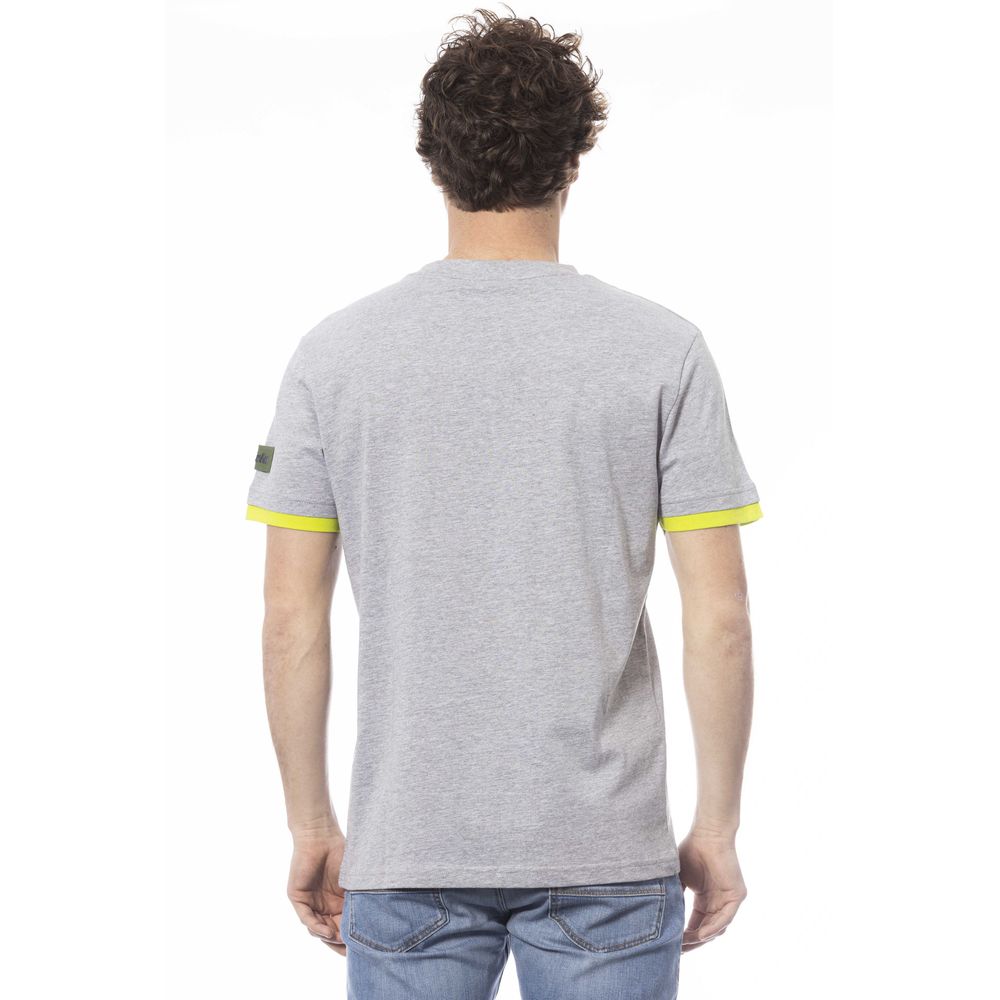 Invicta Grå Bomull Herr T-shirt