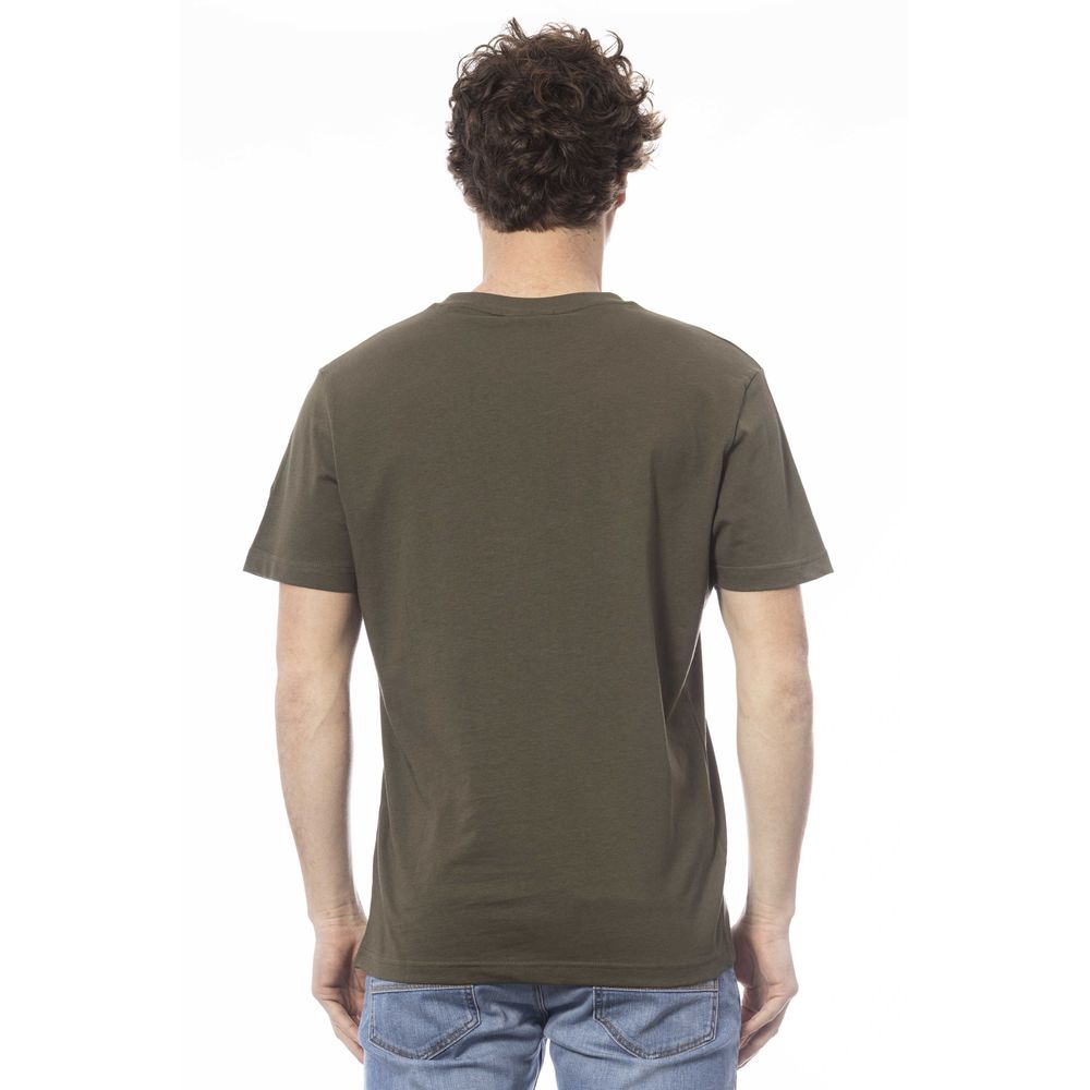 Invicta Grön Bomull Herr T-shirt