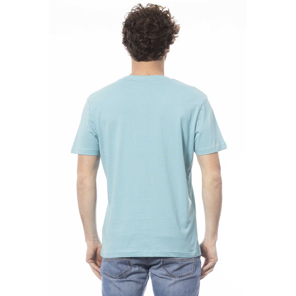 Invicta Ljusblå Bomull Herr T-shirt