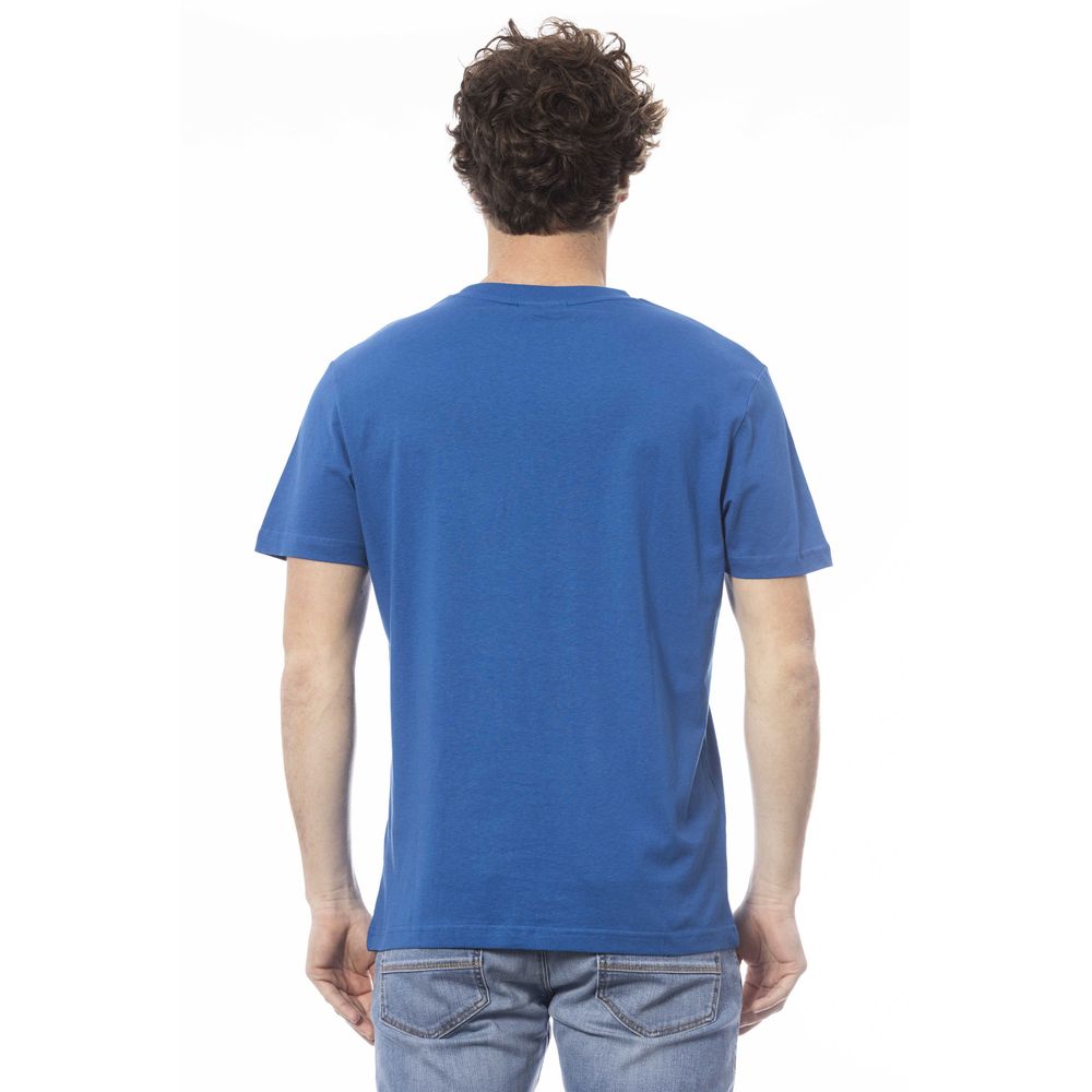 Invicta Blå Bomull Herr T-shirt